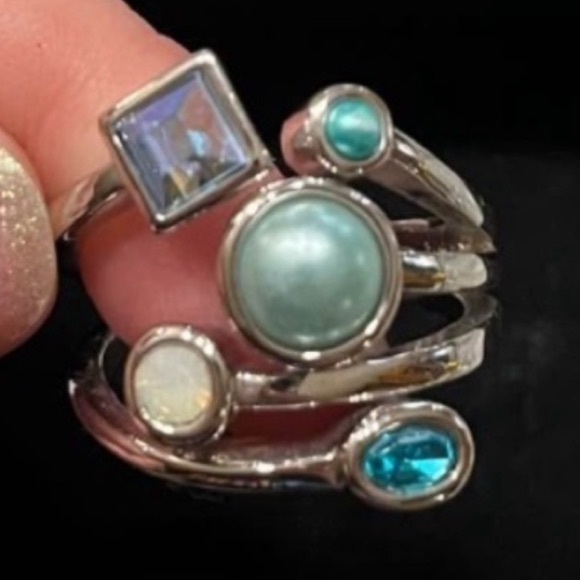 Lia Sophia COMET Ring. SIZE 10 - Picture 2 of 10